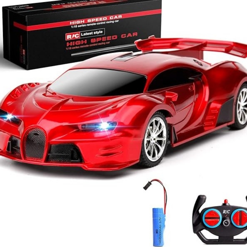 Remote control car.